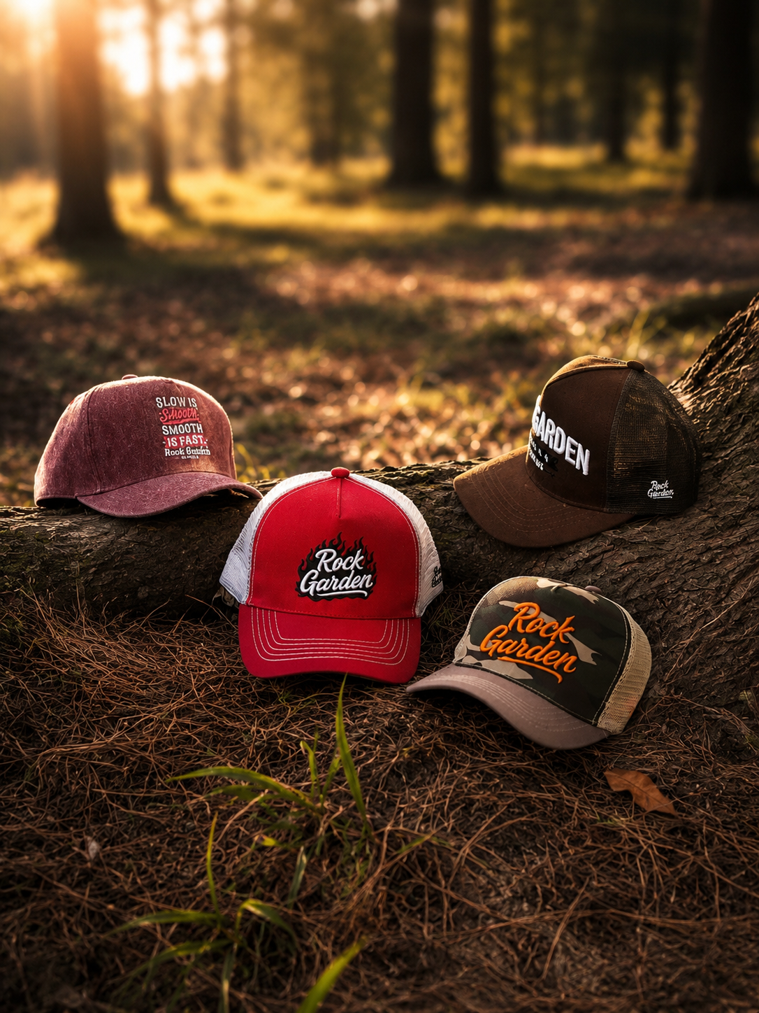 Gorras Rock Garden