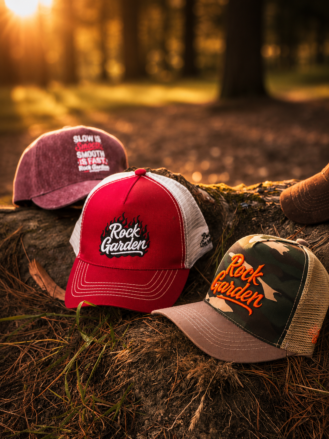 Gorras Rock Garden