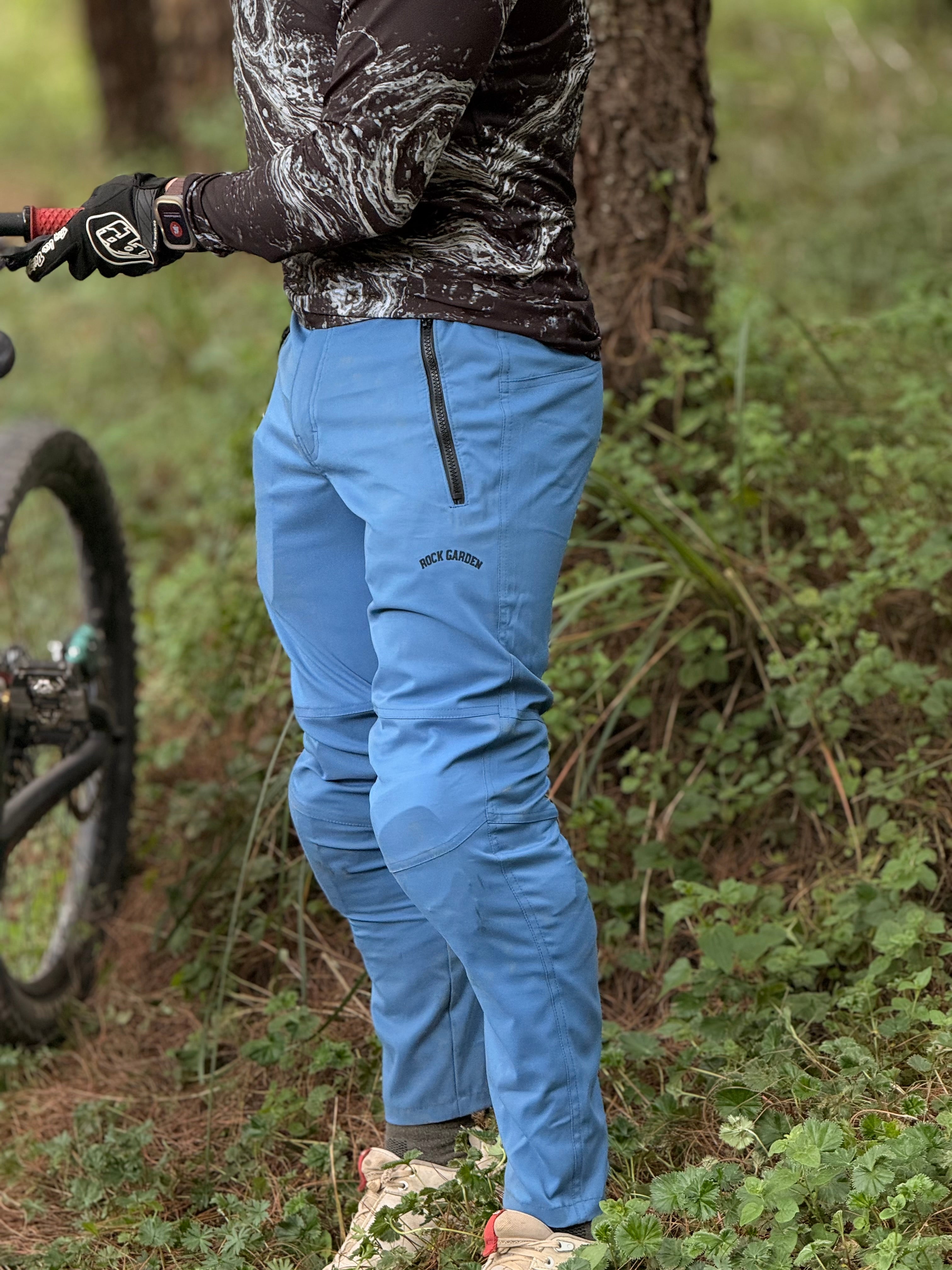 Pantalón soft azul claro