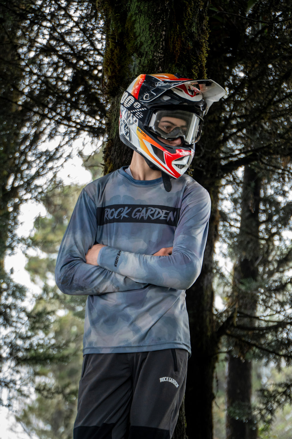 🌲 Ghost Forest Jersey grey 🩶 Flex Patch Grey Pant