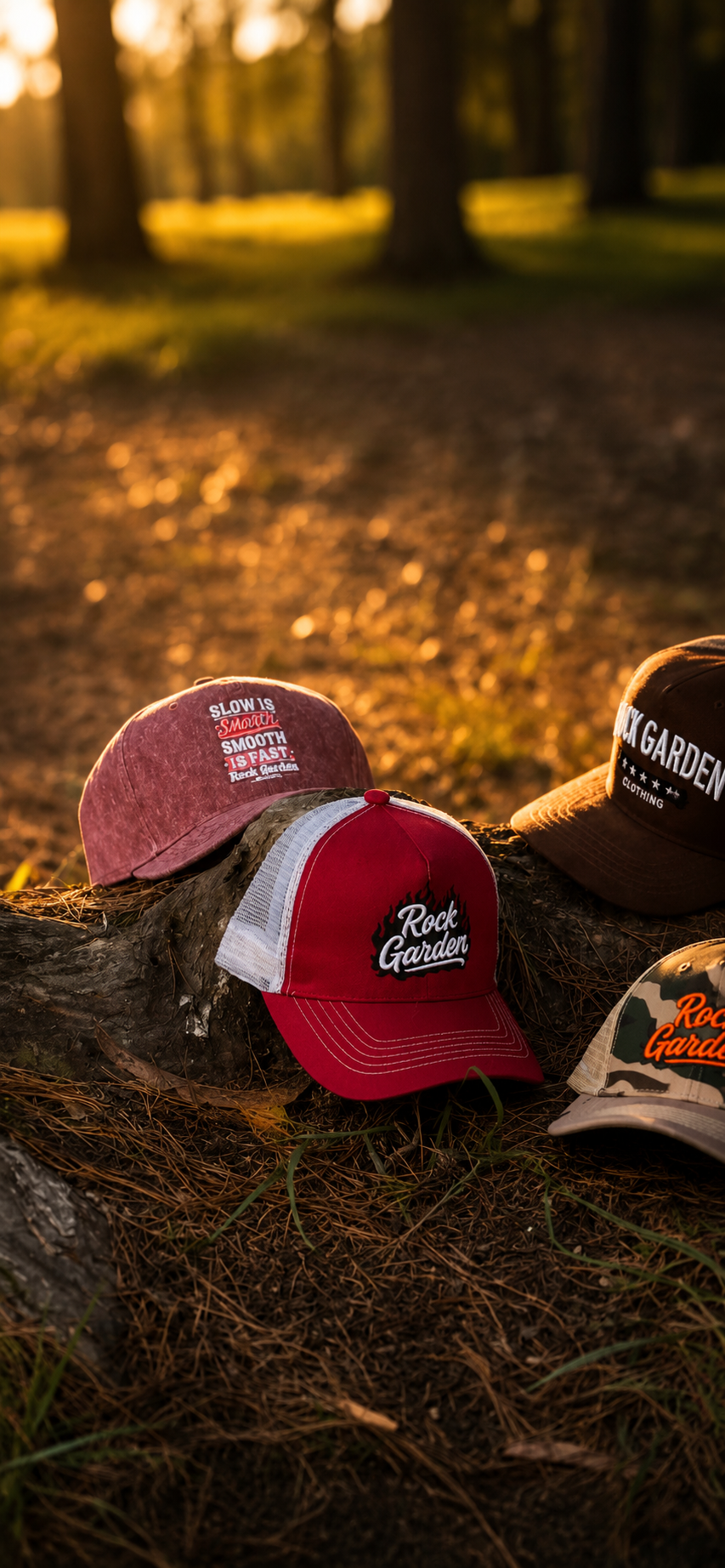 Gorras Rock Garden