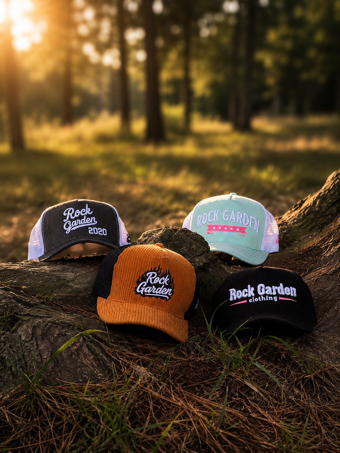 Gorras Rock Garden